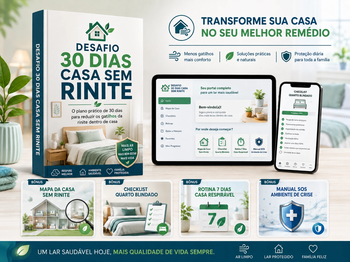 Desafio 30 Dias Casa Sem Rinite